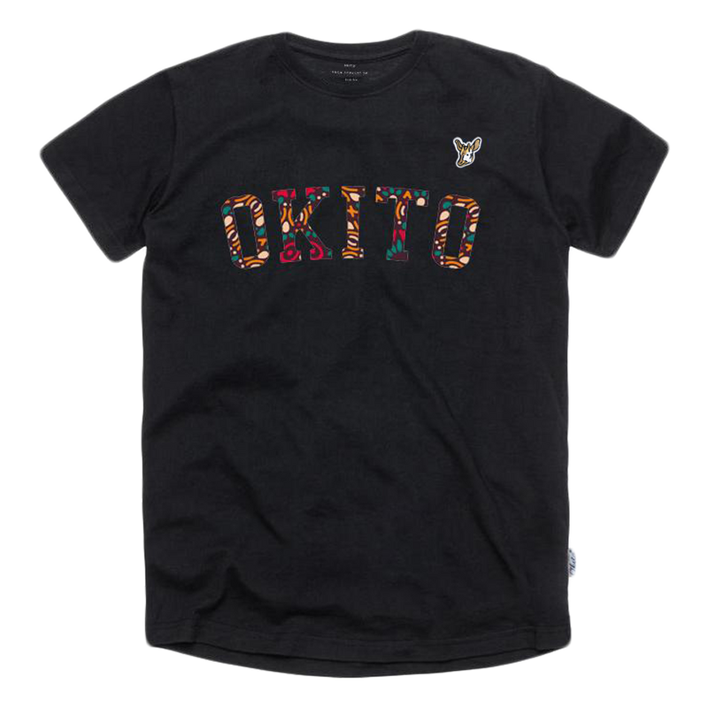 Black "OKITO University" Tee