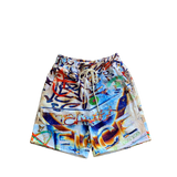 Okito x Fice Gallery Perennial Shorts - Multicolor